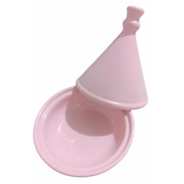 Imagem de Saleiro Marroquino ou Tagine de porcelana - VDDECORA LAR, Rosa
