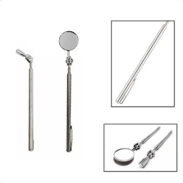 Imagem de Localizador Com Espelho e Pegador Parafuso Porcas Haste Aço - EDA