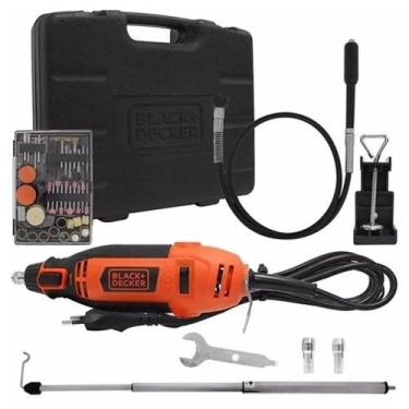 Imagem de Microretifica Black & Decker com Controle de Toque, 180W, 127V - Black