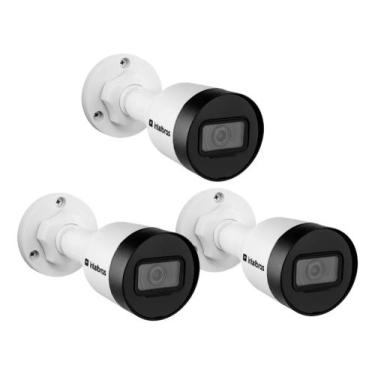 Imagem de 3 Câmeras Ip Full Hd Vipc 1230 B Poe Ip67 Intelbras