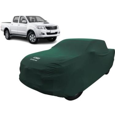 Imagem de Capa Para Camionete Toyota Hilux 2014 2015 Com Logo - Mz, Verde