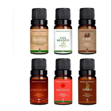 Imagem de Novo kit 6 Essências Aromatizador / Difusor Ambientes - Essência do Br