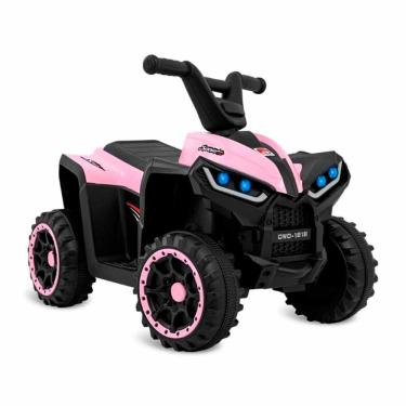Imagem de Mini Quadriciclo Elétrico Infantil - ATV QWD-1619 - 6v - Rosa - Bandeirante