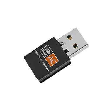 Imagem de Adaptador Wi Fi para PC de Mesa, Adaptador USB Wi Fi Com AC600M 5G Mini 2.4G Externo 8811 Chip Placa de Rede Sem Fio Adaptador Ethernet Sem Fio Adaptador de Transceptor de Rede