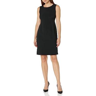 Imagem de Kasper Vestido feminino sem mangas, Preto, 52