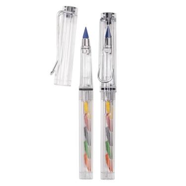 Imagem de Lápis de cor de chumbo Raymond Geddes - Pacote com 24 - Ferramentas de escrita recarregáveis e divertidas para crianças e salas de aula