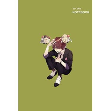 Imagem de sketchbook Dot Grid Small: Dotted Pages, 110 pages [55 sheets], Large (6 x 9 inches), Psycho-Pass Cute Anime Notebook Cover.