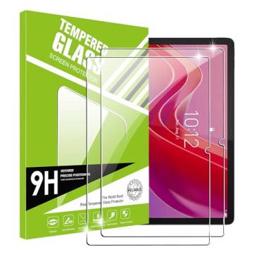 Imagem de Suttkue Protetor de tela para Lenovo Tab M11 2024/Lenovo ldea Tab Tablet 2025 de 28 cm, dureza 9H, antiarranhões, vidro temperado, compatível com capas, antiarranhões, (pacote com 2)