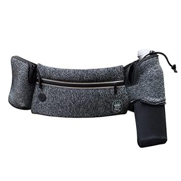 Imagem de Cinto de corrida com suporte para garrafa de água – bolsa de cintura com extensor para corrida, caminhada, ciclismo, caminhada – pochete de hidratação para cães – bolsa esportiva para iPhone para