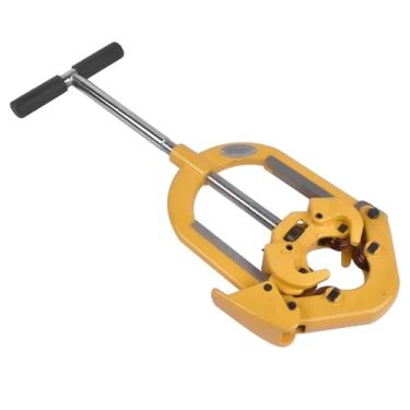 Imagem de Getanye Cortador de tubo articulado H4 de 5 a 10 cm, 4 rodas para substituição de tubos de aço e aço inoxidável para roda de cortador de palheta e Ridgid