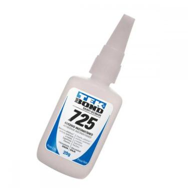 Imagem de Kit Com 10 cola instantanea tekbond 725 - bico mais fino e preciso tip