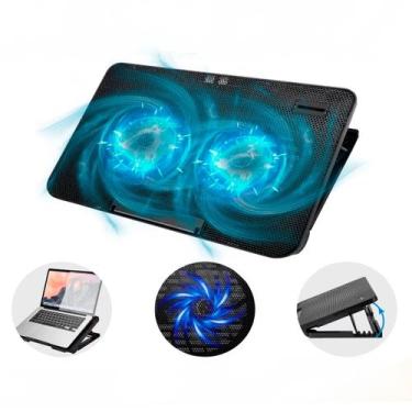 Imagem de Suporte Gamer Usb Notebook Dobrável Silenciosa - BASE GAMER