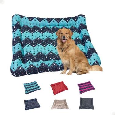 Imagem de Colchonete Pet Simples Pequeno - Confortpet, Turquesa