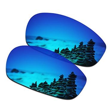Imagem de SmartVLT Lentes de reposição masculinas Ice Blue para Oakley Split Jacket OO9099/Wind Jacket Óculos de sol