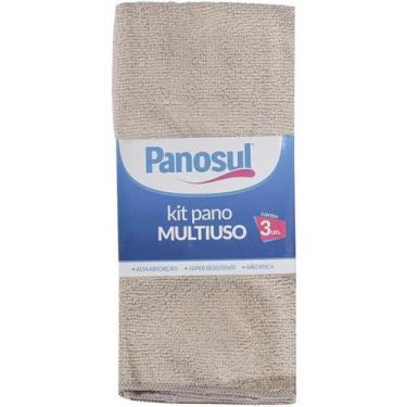 Imagem de Kit 2 Panos Microfibra Multiuso 60x80cm - Panosul