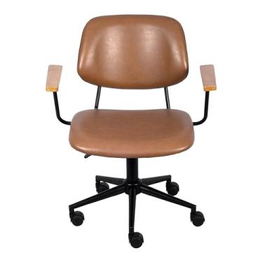 Imagem de CADEIRA OFFICE 3336 RIGA EM PU CARAMELO