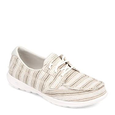 Imagem de Skechers Women's, Gowalk Lite - El Mar Boat Shoe Natural 5 M