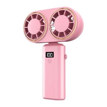 Imagem de WeiLaiKeQi Ventilador de Barraca com Duas Saídas, rosa