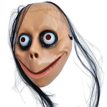 Imagem de Máscara Momo Plástica Web Terror Deep Boneca Halloween - sm decora