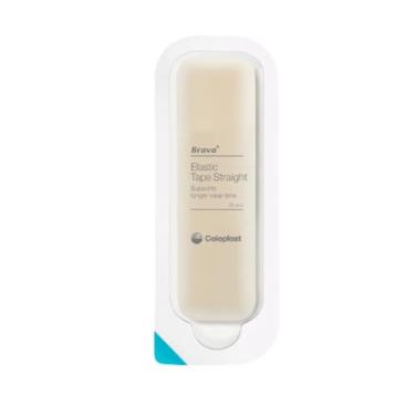 Imagem de Brava Fita Adesiva Elástica - caixa com 20 Unidades - Coloplast (Formato Reto)