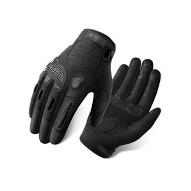 Imagem de Luvas de mountain bike INBIKE MTB para tela sensível ao toque com EVA espesso acolchoado e proteção de articulação TPR para BMX MX ATV motocicleta