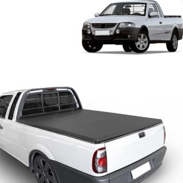 Imagem de Capota Marítima Lona Explore Saveiro G3 G4 1997 a 2009 Cabine Simples Com Grade