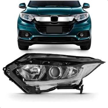 Imagem de Farol Hrv 2019 2020 2021 Com Led Com Motor - SP ACESSÓRIOS, Esquerdo