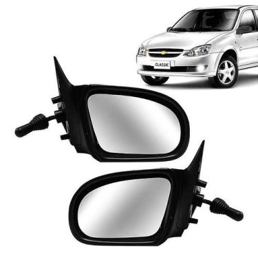 Imagem de Kit Retrovisor Corsa Wind Sedan Classic Hatch 1997 Até 2009 - Retrovex