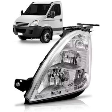 Imagem de Farol para Iveco Daily 2008 a 2020 Elétrico Com Motor - DEPO, Esquerdo