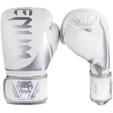 Imagem de Venum Luvas de boxe Challenger 2.0 - Branco/Prata - 355 ml