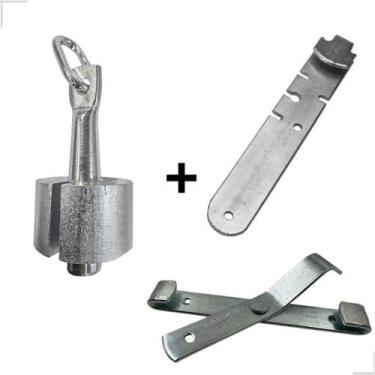 Imagem de Tucho Mordente Mordaça + Chaves De Aperto Esticador De Arame - Caçula