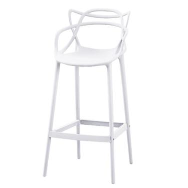 Imagem de Banqueta Alta Solna Master Aviv Allegra Or Design 108 cm (altura) Polipropileno Cor Branca