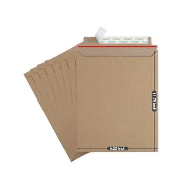 Imagem de Eupako Envelopes de papelão autoselados para CDs, fotos, documentos, 23 x 29 cm