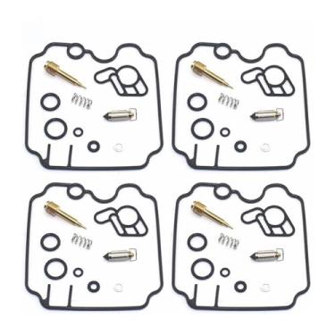 Imagem de Kit de reparo de carburador de motocicleta para peças de reposição de junta de agulha flutuante XJ600N XJ600S 1992-1994 XJ 600 XJ600 N S (1 conjunto)