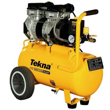 Imagem de Compressor de Ar 2,5 HP 9,1 Pés Silencioso Isento de Óleo 1012301 TEKNA-110V