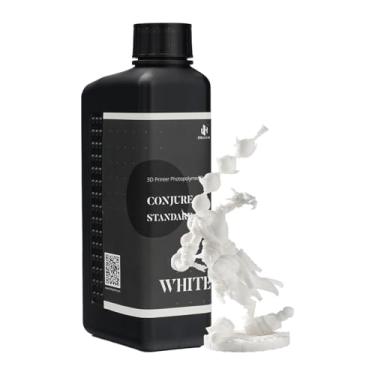 Imagem de Chitu Systems Conjure Standard 8K Resin Resina para impressora 3D, 1 kg de resina de fotopolímero padrão de cura rápida de 405 nm para impressão 3D em LCD (branco 1000g)