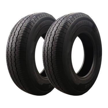 Imagem de Kit 2 Pneus Milever Aro 14C 185R14C ML150 8 Lonas 102/100R