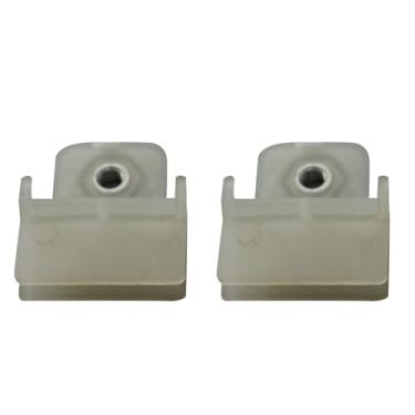 Imagem de Bross Auto Parts BWR5031FBA 2X Clipes de trilho de reparo de vidro para regulador de janela compatíveis com Isuzu D-max Dmax Holden Colorado 2002-2011