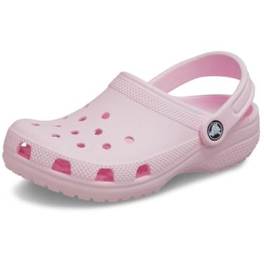 Imagem de Crocs Tamanco clássico infantil, Leite rosa, 25