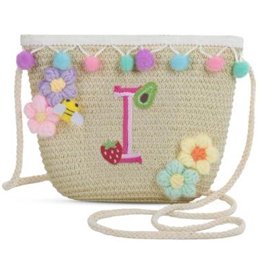 Imagem de Sacola feminina pequena de palha de palha para praia de verão 2025, bolsa de praia de palha de tecido para mulheres 2025, Marrom I