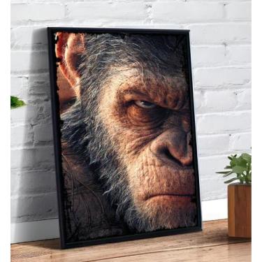 Imagem de Placa/Quadro Decorativo Planeta Dos Macacos 40X60Cm Ps 2Mm - 3M