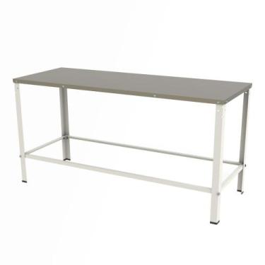 Imagem de Mesa Bancada Apoio Panificadora 1,60 x 0,60 x 0,87 MBR-015 - Braesi