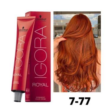 Imagem de Igora Royal Tintura Louro Médio Cobre Extra  7-77 - Schwarzkopt