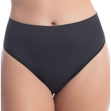 Imagem de Kit c/3 Calcinha Algodão Hot Pant Calcinhas Cós Alto Cotton - Sou Gata