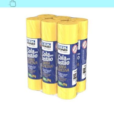 Imagem de Cola Em Bastão 20G - Shrink 6 Unidades Tekbond
