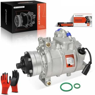 Imagem de A-Premium Compressor de ar condicionado AC sem embreagem compatível com Audi A8 Quattro 2014-2018, S8 2013/2016-2018, 4.0L