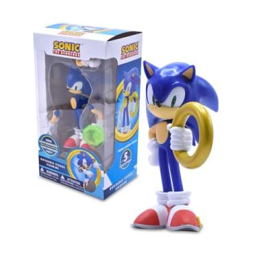 Imagem de Just Toys LLC — Buildable Sonic The Hedgehog [Sonic] Figure │ 4″ Collectible Toy, Interchangeable Arms & Accessories, Ages 6+ (Knuckles, Sonic, Knuckles, Amy Rose, and Shadow)