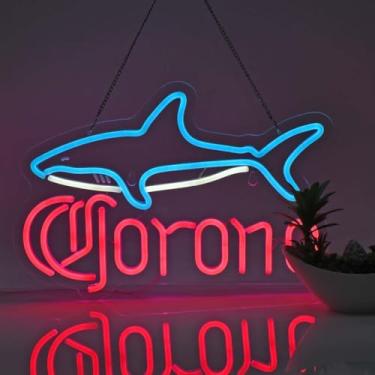 Imagem de Cehahaz Placas De Neon De Cerveja, Decoração Para Festa De Bar, Caverna Do Homem, Placas De Neon Comerciais De Led De Cerveja Reguláveis, Decoração De Parede, Placas De Neon De Led Alimentadas Por Usb