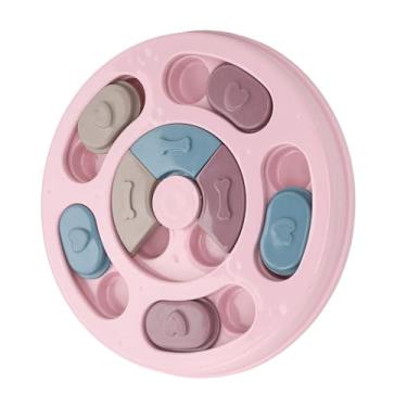 Imagem de Generic Pet -Food Puzzle Toy, Treinamento de Inteligência de Brinquedos Lentos para Cães, Evite Deslizamento Interativo para Cachorrinho Gato (Rosa)