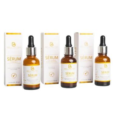 Imagem de Kit 3 Séruns Faciais 30ml Ácido Hialurônico / Vitamina C / Niacinamida